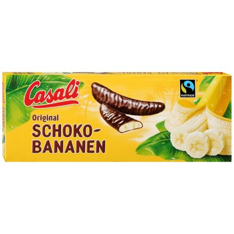 Суфле Schoko-Bananen Банановое в шоколаде 300 г