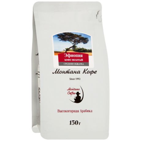 Кофе Монтана Кофе Эфиопия кофе молотый 150 г