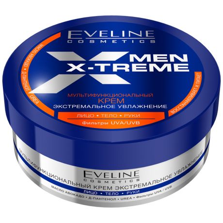 Крем для лица Eveline Men X-Treme мультифункциональный экстремальное увлажнение 200 мл