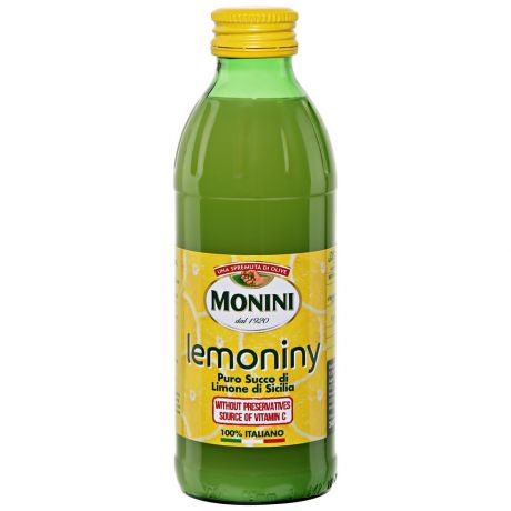 Сок лимона Monini cицилийского 100% 240 мл
