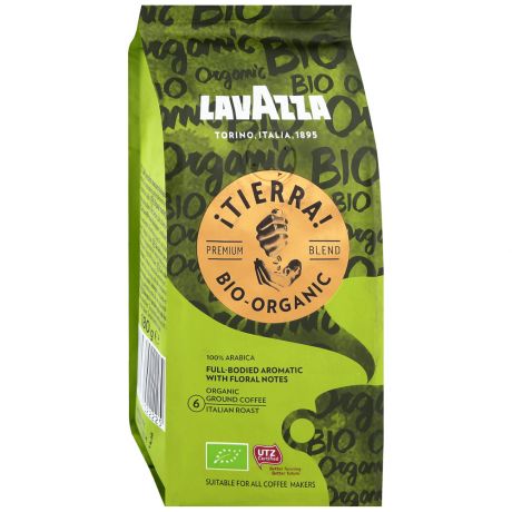 Кофе Lavazza Tierra Bio молотый 180 г