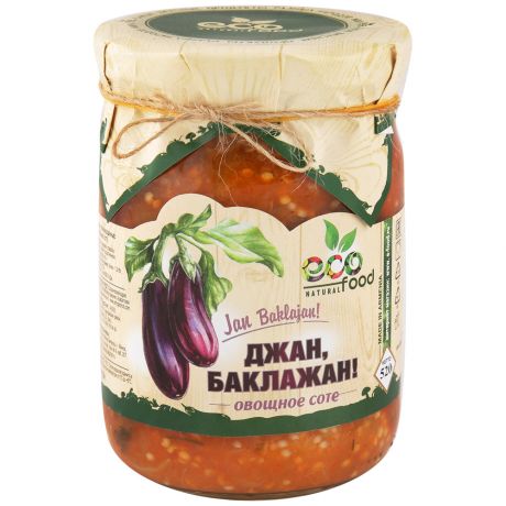 Соте овощное Ecofood Джан Баклажан 520 г