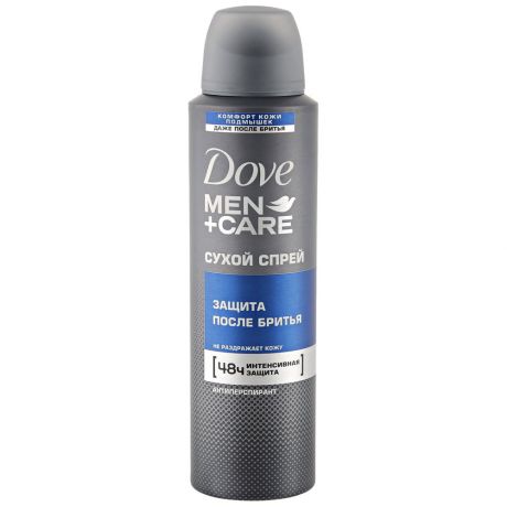 Антиперспирант-дезодорант Dove Men+Care Защита после бритья спрей 150 мл