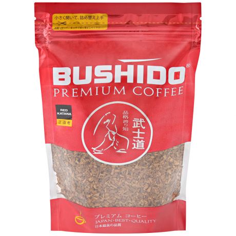 Кофе Bushido Red Katana растворимый сублимированный 75 г