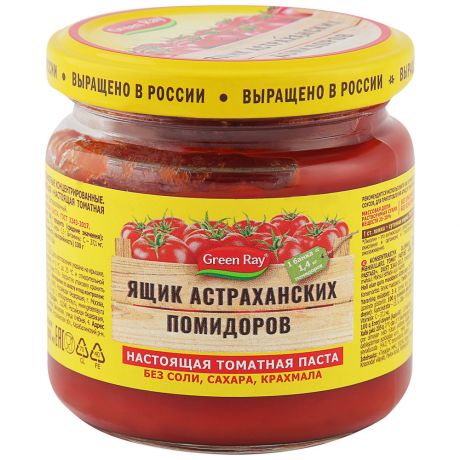 Паста томатная Ящик Астраханских помидоров 205 мл