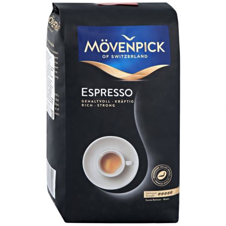 Кофе Mövenpick Espresso в зернах жаренный 500 г