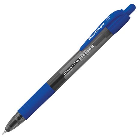 Ручка шариковая автоматическая Berlingo Classic Pro синяя 0.7мм