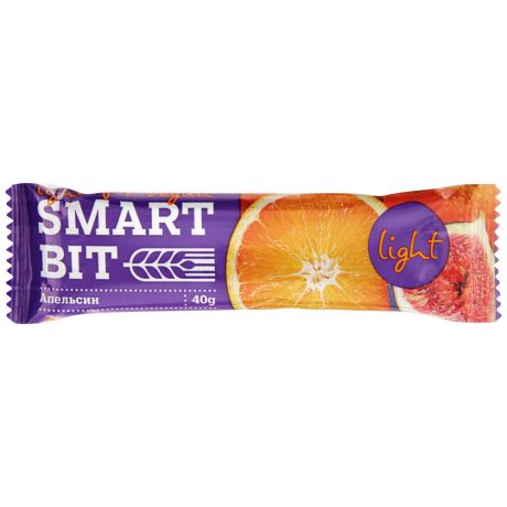 Батончик Smartbit фруктово злаковые + инжир апельсин 40 г