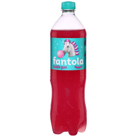 Напиток сильногазированный Fantola Bubble Gum (Фантола Баббл Гам) 1 л