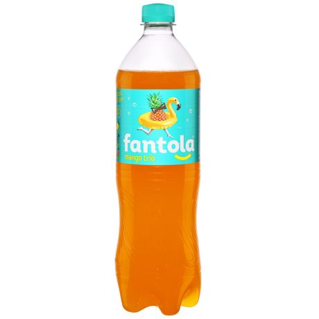 Напиток сильногазированный Fantola Mango Trio (Фантола Манго Трио) 1 л