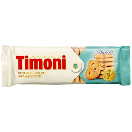 Плюшка Timoni Французское печенье с сахаром 115 г