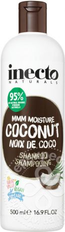 Шампунь для волос Inecto Naturals Увлажняющий с маслом кокоса 500мл
