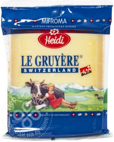 Сыр Heidi Gruyere 51% 170г
