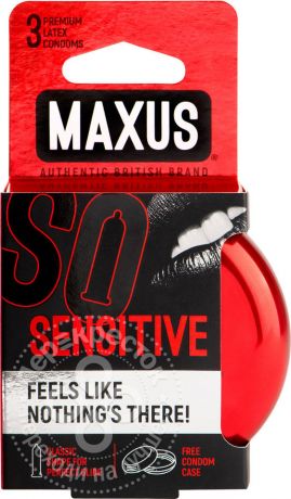 Презервативы Maxus Sensitive ультратонкие 3шт