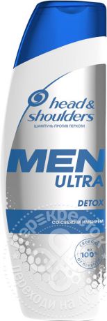 Шампунь для волос Head&Shoulders Men Ultra Detox 360мл