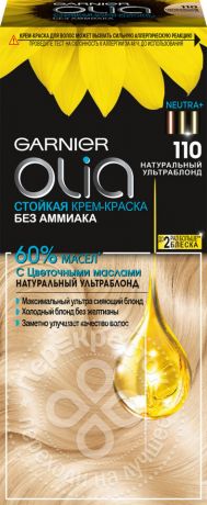 Крем-краска для волос Garnier Olia 110 Натуральный ультраблонд