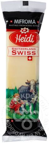 Сыр Heidi Switzerland Swiss 46% 170г