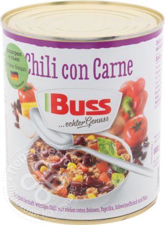 Суп Buss Чили Кон Карне 800г