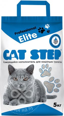 Наполнитель для кошачьего туалета Cat Step Professional Elite 5кг