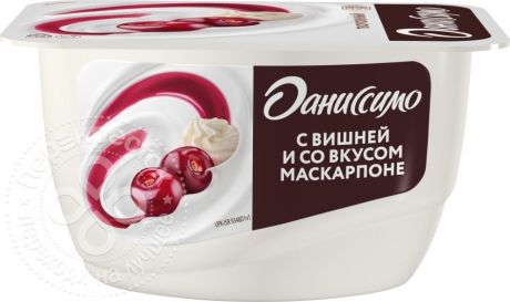 Продукт творожный Даниссимо Вишня маскарпоне 5.6% 130г