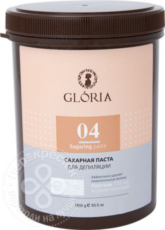 Сахарная паста Gloria для депиляции плотная 1.8кг