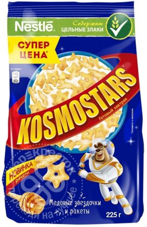 Готовый завтрак Kosmostars Медовый 225г (упаковка 6 шт.)