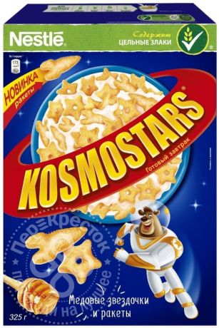 Готовый завтрак Kosmostars Медовый 325г (упаковка 6 шт.)