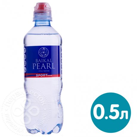 Вода Baikal Pearl Sport version природная негазированная 500мл (упаковка 12 шт.)