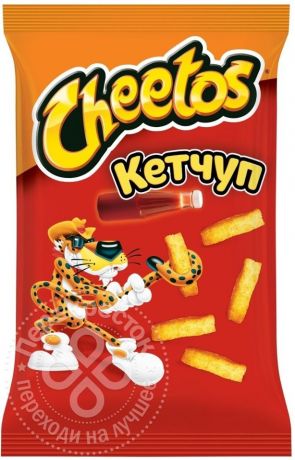 Палочки кукурузные Cheetos Кетчуп 85г (упаковка 6 шт.)