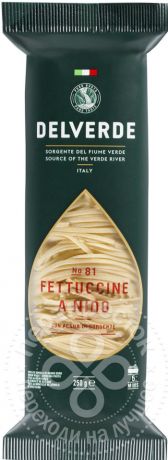 Макароны Delverde Fettuccine A Nido №81 250г (упаковка 6 шт.)