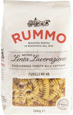 Макароны Rummo Fusilli №48 500г (упаковка 6 шт.)