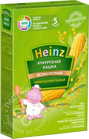 Кашка Heinz Кукурузная низкоаллергенная 200г (упаковка 3 шт.)