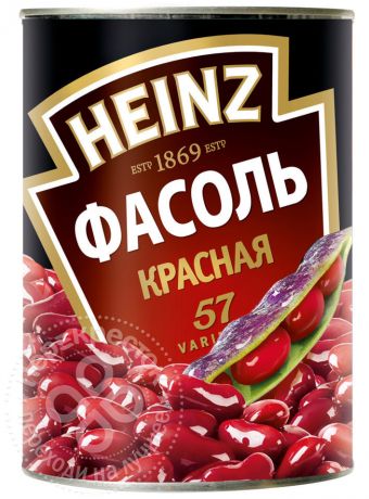 Фасоль Heinz Красная 400г (упаковка 6 шт.)