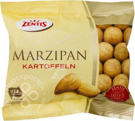 Картошка марципановая Zentis 100г (упаковка 6 шт.)