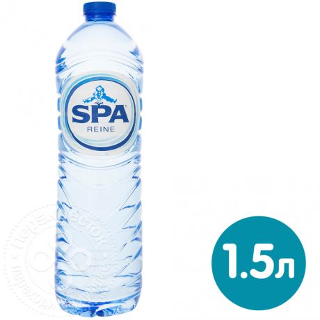 Вода Spa Reine минеральная природная столовая негазированная 1.5л (упаковка 6 шт.)