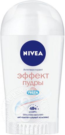 Антиперспирант Nivea Эффект пудры Fresh 40мл (упаковка 2 шт.)