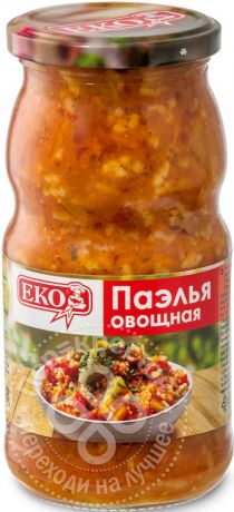 Паэлья овощная Eko 500г (упаковка 6 шт.)