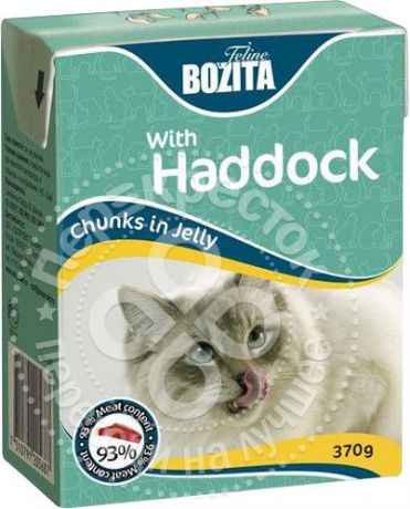 Корм для кошек Bozita Кусочки в желе с морской рыбой 370г (упаковка 6 шт.)