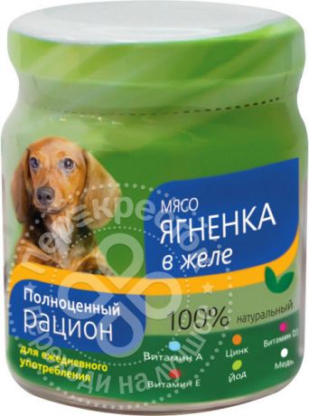 Корм для собак TiTBiT Ягненок в желе 100г (упаковка 12 шт.)