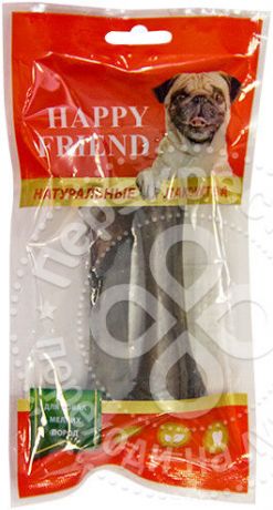 Лакомство для собак Happy Friend Голени бараньи для мелких пород 100г (упаковка 6 шт.)