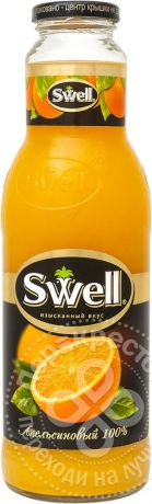 Сок Swell Апельсиновый с мякотью 750мл (упаковка 6 шт.)