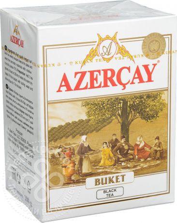 Чай черный Азерчай Букет 100г (упаковка 3 шт.)