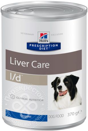 Корм для собак Hills Prescription Diet при заболеваниях печени 370г (упаковка 6 шт.)