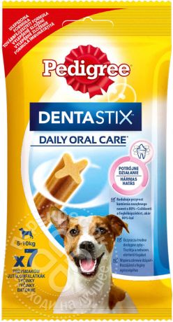 Лакомство для собак мелких пород Pedigree Dentastix для ухода за зубами 110г