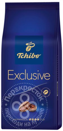 Кофе в зернах Tchibo Exclusive 250г (упаковка 3 шт.)