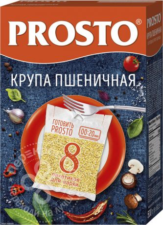 Крупа Prosto Пшеничная 8пак*62.5г