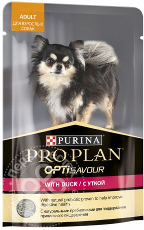 Корм для собак Pro Plan Утка 100г (упаковка 24 шт.)