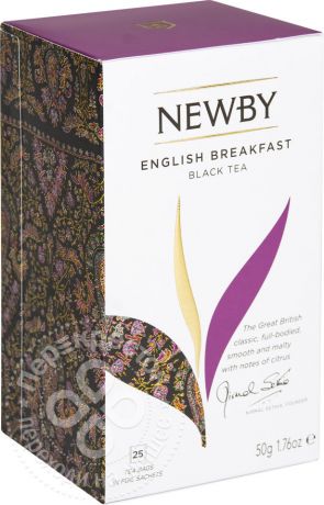 Чай черный Newby English Breakfast 25 пак