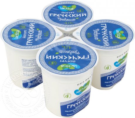 Йогурт Lactica Греческий 4% 120г