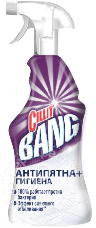 Средство чистящее Cillit Bang Антипятна+гигиена 750мл